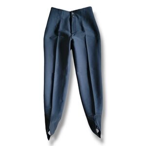 Bogner Winter Snow Ski Stirrup Fleece Pants Nylon Wool Blend Size‎ 10 Black